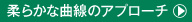 柔らかな曲線のアプローチ