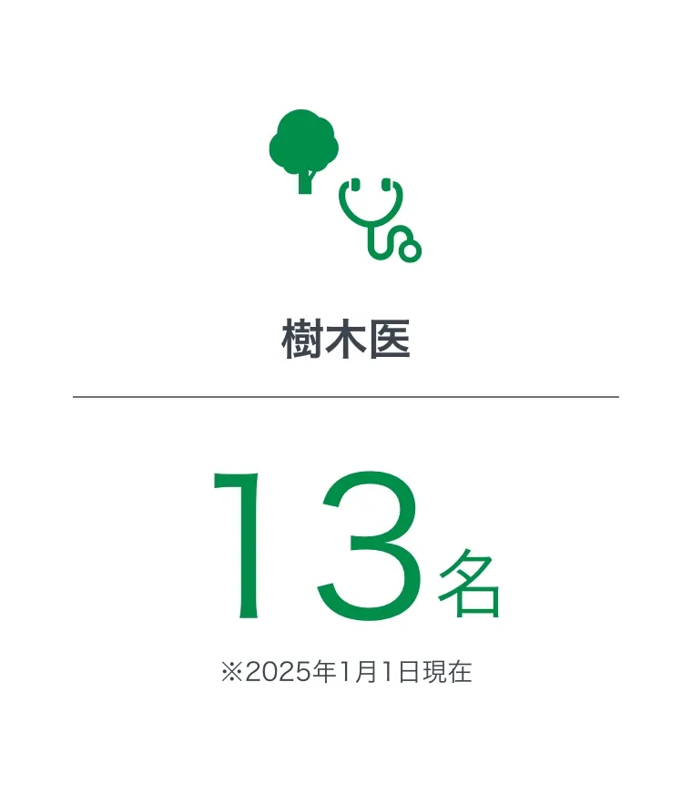 樹木医13名